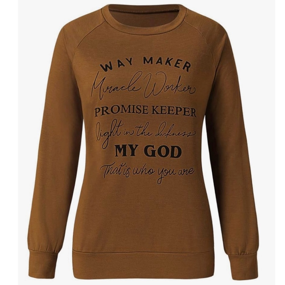Women’s Faith Sweater - Picture 2 of 7
